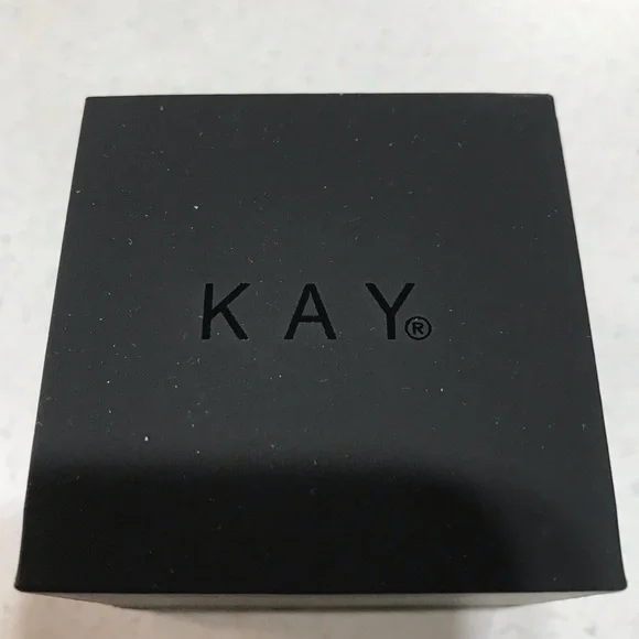 Oval Cut Amethyst Diamond Engagement Ring 3/4 ct TW 14k White Gold Kay S… - Picture 9 of 9